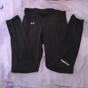 Under Armor ankle length black leggings